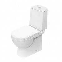 Унитаз-компакт напольный с бачком Sanita Luxe BEST COMFORT WC.CC/Best/2-DM/WHT.G/S1 с сиденьем Soft close